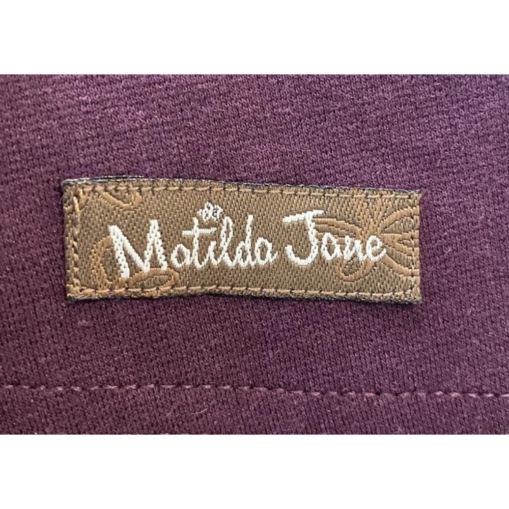 Matilda‎ Jane Purple Sleeveless Dress Womens Size Medium (887) - Picture 4 of 6